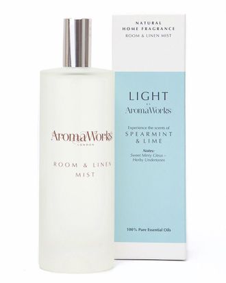 AromaWorks Light Room And Linen Mist - Spearmint And Lime