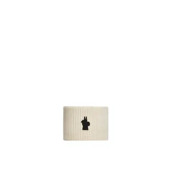 Moncler Moncler Wool Headband, Women, White, Size: One Size