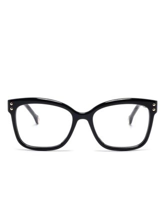 Carolina Herrera square-frame glasses - women - Acetate - 54 - Black