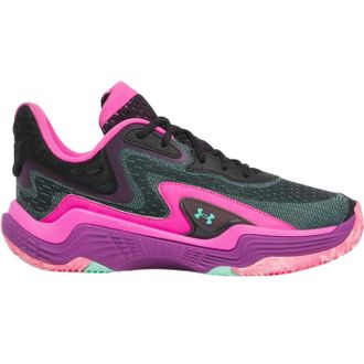 Under Armour Mens Spawn 7 Basketball Shoes (Black) - Size UK 9.5