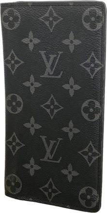 Louis Vuitton Black Long Wallet (Bi-Fold) (Pre-Owned)