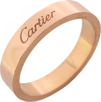 Cartier Pink Gold (18K) Band Ring (Pre-Owned)