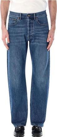 Valentino Garavani Denim 5 Tasche - Heren - Loose Fit Jeans - Blauw - W33 - Denim - Jeans