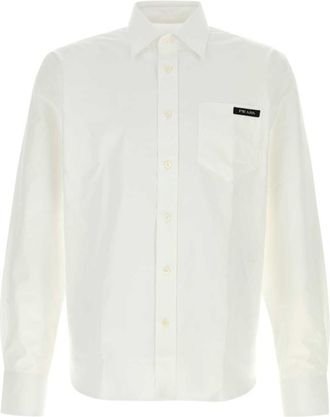 Prada White Full Sleeves Shirt