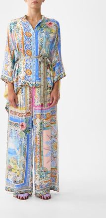 Camilla Tuck Front Pant in Nav&agrave;s Nouveau at Nordstrom, Size Xx-Small Au