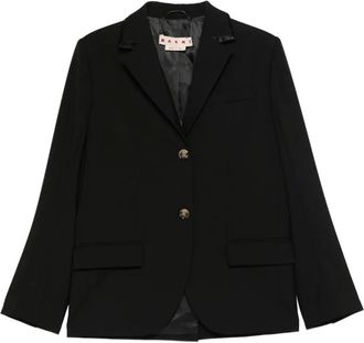 Marni Blazer con bottoni - Nero