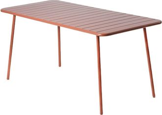 Concept Usine Mesa de jard&iacute;n, 6 plazas, terracota de 160 cm