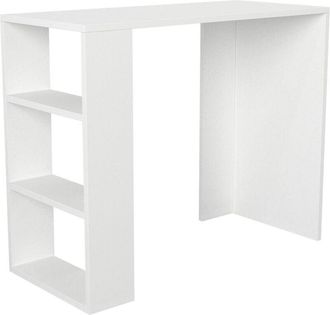 Toilinux Escritorio, Mesa De Trabajo, Mesa De Oficina Desk Blanco