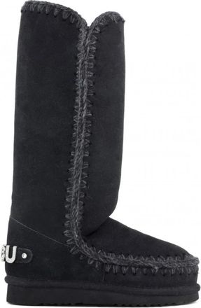 Mou Eskimo 40 - Dames - Winterlaarzen - Zwart - 40 EU - Wol - Schoenen