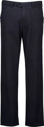 Meyer Blauwe Chino Chicago Stijl Broek - Heren - Slim Fit Broeken - Blauw - W30 - Broeken