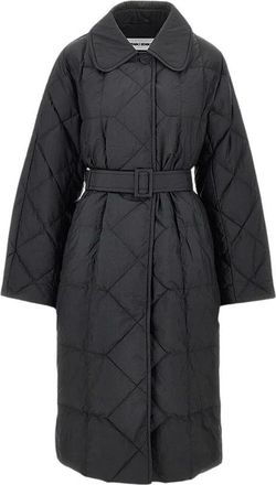 Ienki Ienki Ienki Ienki - Winter Coat Micro - Dames - Mantels - Zwart - Maat: S Leer