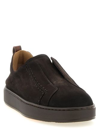 Santoni Victory Sneaker - Black