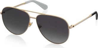 Kate Spade New York Aviator Zonnebril - Dames - Accessoires - Geel - Maat: ONE Size