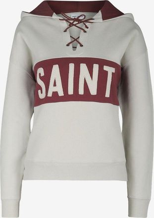 Saint Laurent Kapuzensweatshirt Saint Laurent Laced