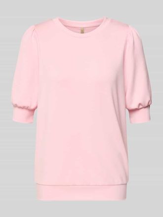 Soyaconcept Sweatshirt mit 1/2-Arm Modell BANU in Rosa, Gr&ouml;&szlig;e XS