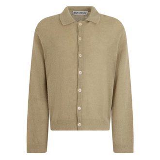 Our Legacy Heren, Truien, Beige, Maat: M Wol