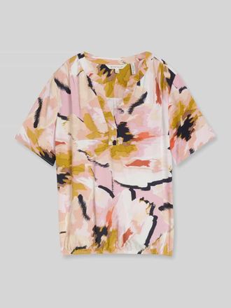 Tom Tailor Regular Fit Bluse aus reiner Viskose in Rot, Gr&ouml;&szlig;e 34