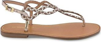 Les Tropeziennes Leren teenslippers Homela