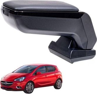 OEM Apoyabrazos - Rati - Armster S - Suzuki Baleno 2016-2022 - Cuero Vegetal - Negro