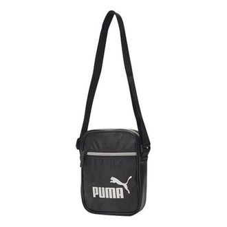 Puma (WMNS) PUMA Portable Shoulder Bag Black White 076974-01