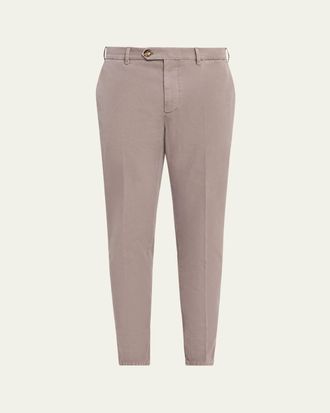 Brunello Cucinelli Mens Modern Fit Flat-Front Pants