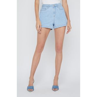 L'agence Gina High Waist Denim Shorts in Dakota at Nordstrom Rack, Size 28