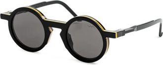 Vava Wl 0035 Black/Yellow Zonnebrillen - unisex - Zonnebrillen - Zwart - 45 MM - Accessoires