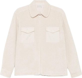 Moncler Klassieke Fleece Jas - Dames - Fleece jassen - Beige - S - Fitness