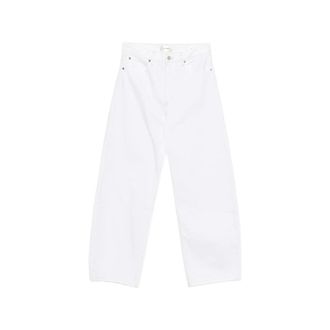 Frame Denim Loose-fit Jeans, female, White, Size: W27 Straight Jeans