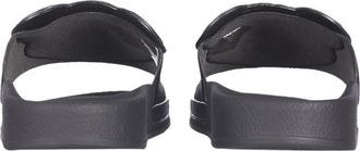 Moschino Teddy Bear Rubber Slide Sandals - Black