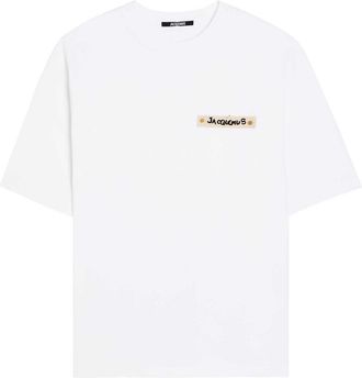 Jacquemus Le T-shirt Plage Cotton-blend T-shirt - White - XL