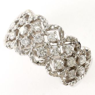 C&A Platinum Platinum 900 Band Ring (Pre-Owned)