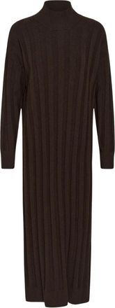 Inwear Jurken - Dames - Kleedjes - Bruin - XS - Kleedjes