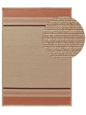 benuta Alfombra de exterior & interior terracotta 200x300