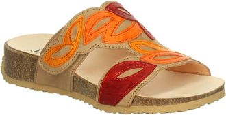 Think Mizzi Floral Sandal in Linen/Kombi at Nordstrom, Size 10-10.5Us