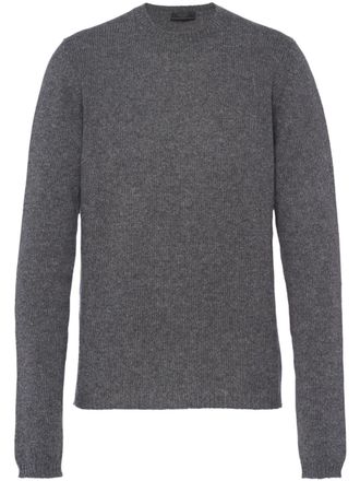 Prada long-sleeve cashmerem jumper - Grey