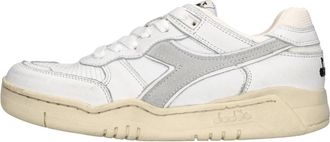 Diadora B.560 Used - Heren - Sneakers - Wit - 37 EU - Leer - Schoenen