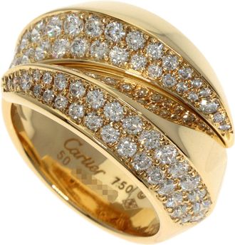Cartier Yellow Gold Yellow Gold (18K) Band Ring (Pre-Owned)