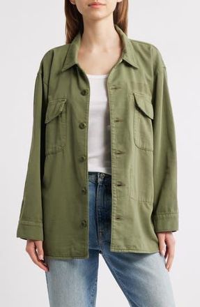 The Great. The Army Jacket in Classic Army at Nordstrom Rack, Size 0 (Fits Like 0-2 Us)