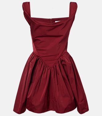 Vivienne Westwood Vestido cors&eacute; Mini Sunday drapeado