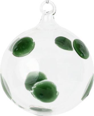 Vietri Drop Glass Ornament in Green at Nordstrom