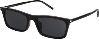 Saint Laurent Zonnebril Betty Woman Acetaat Zwart En Wit