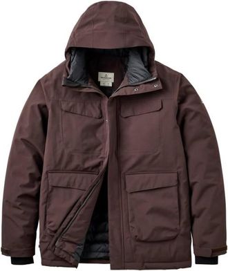 Passenger Explorer Recycled Waterproof Down Parka Parka f&uuml;r Herren | braun