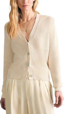 Faherty Miramar Linen-Blend Cardigan