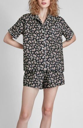 Sleepy Jones Corita Pajama Set in Daisy Print at Nordstrom, Size X-Large