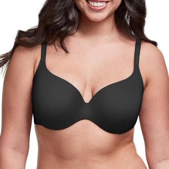Maidenform Comfort Devotion Dreamwire Full Coverage Bra In Black