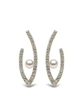 Yoko London 18kt geelgouden oorbellen