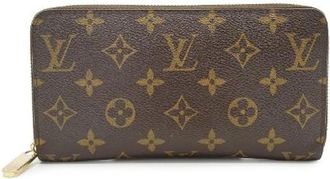 Louis Vuitton Pre-owned Zippy Long Continental Portemonnee - Dames - Vintage Accessoires - Bruin - ONE Size - Vintage
