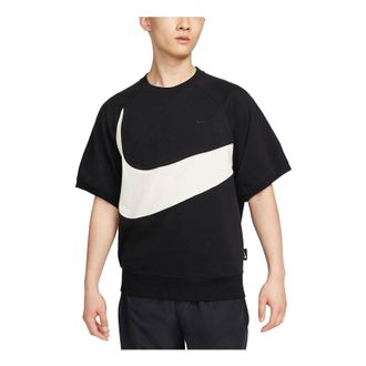 Nike Sportswear Swoosh Big Logo T-shirt Black FB7872-010