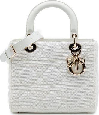 Dior Pre-owned Dior Medium Mesh Cannage Lady Satchel Ladies RLRXQUOYS7S0VCTS